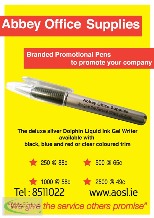 Dolphin deluxe Liquid Ink Gel PenBranded promotional pens from €0.49