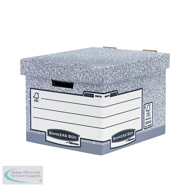 Fellowes Heavy Duty Bankers Box W333xD390xH285mm Standard (10 Pack