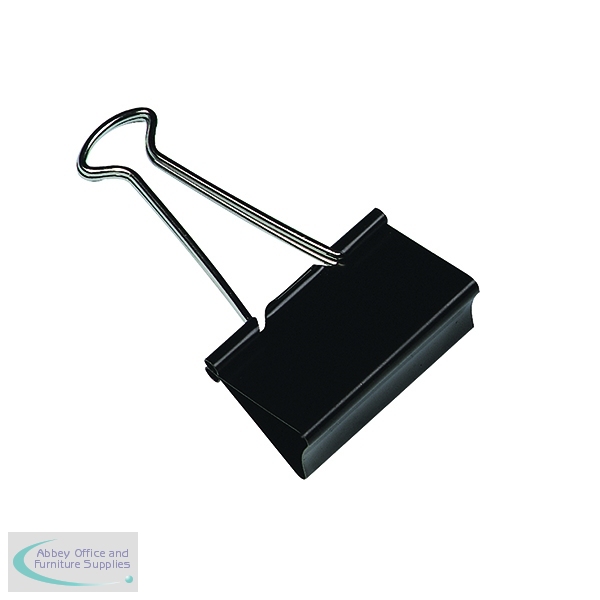 QConnect Foldback Clip 19mm Black (Pack of 10) KF01282 €1.08 Abbey