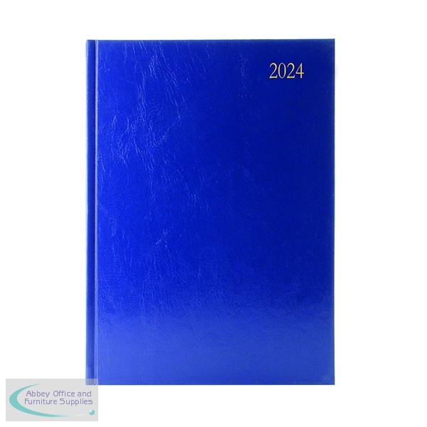 Desk Diary 2 Days Per Page A4 Blue 2024 KFA42BU24 €13.92 Abbey Office