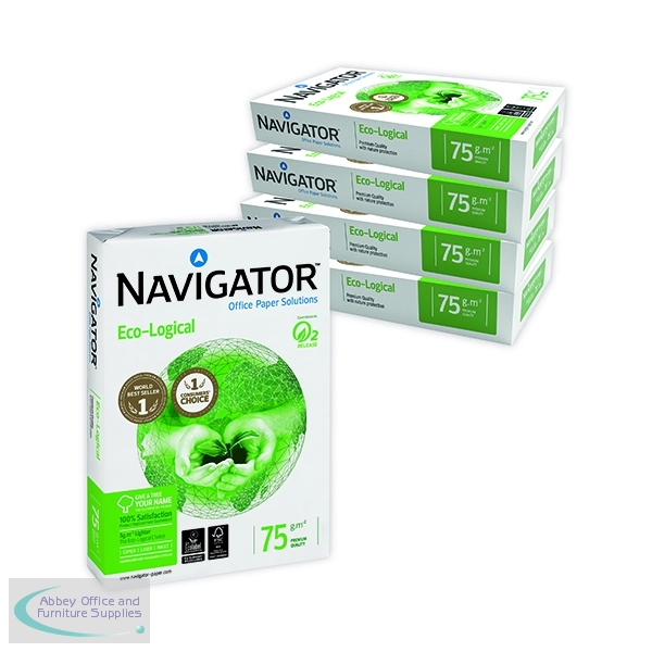Navigator EcoLogical Paper 75gm A4 (Pack of 2500) NAVA475 €44.90