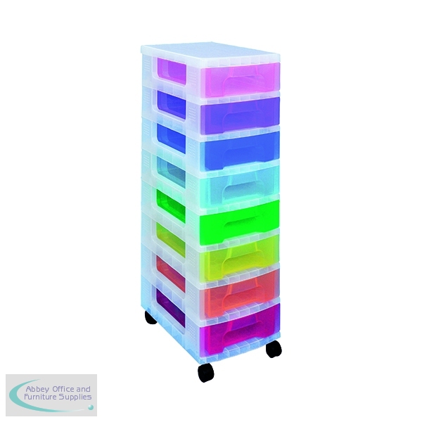 Really Useful Storage Tower with 8 Drawers Multicoloured DT1007 €104.40