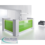 AOS Valde High Gloss Reception Desks