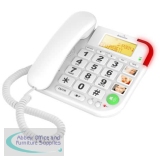 Big Button Corded Phone With Hearing Aid Compatibility