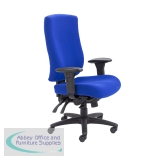 Marathon 24-Hour Heavy Duty Office Chair Blue