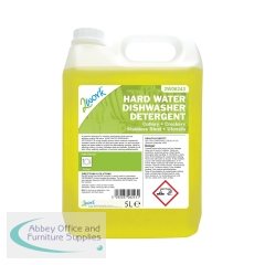 2Work Hard Water Dishwasher Detergent 5 Litre (Pack of 2) 2W06243