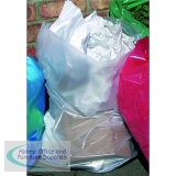 2Work Polythene Bags Clear 50 per Roll (Pack of 250) 2W06255
