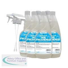 2Work Spring Air Freshener Trigger Spray 750ml (Pack of 6) 2W07248