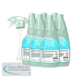 2Work Mould And Mildew Remover Trigger Spray 750ml (Pack of 6) 2W07255