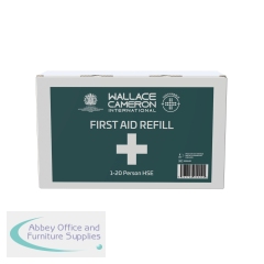 2Work Eco-Friendly 20 Person HSE First Aid Kit Refill 2W10245