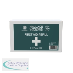 2Work Eco-Friendly 50 Person HSE First Aid Kit Refill 2W10246