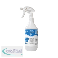 2Work BioTech Multi Surface Cleaner Empty Bottle 750ml 2W10411
