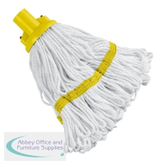 2Work Socket Mop Head 180g Yellow 2W10516