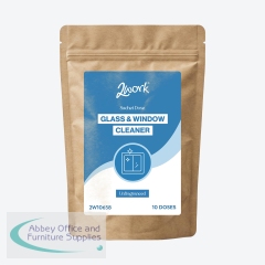 2Work Glass Cleaner Refill Fragrance Free (Pack of 10) 2W10658