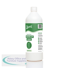 2Work Washing Up Liquid Empty Bottle Can Hold 1 Litre Lilac 2W10668
