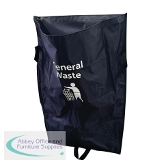 2Work Tidy Sack General Waste in Vinyl Blue 2W10737