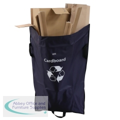 2Work Tidy Sack Cardboard in Vinyl Blue 2W10739