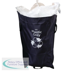 2Work Tidy Sack Plastic Only in Vinyl Blue 2W10740