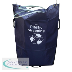 2Work Tidy Sack Plastic Strapping in Vinyl Blue 2W10741
