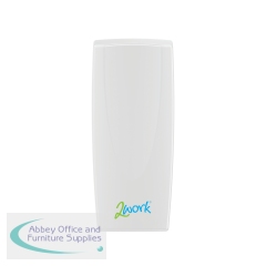 2Work Air Freshener MVP Dispenser White 2W10805