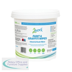 2Work Paint and Graffiti Wipes Bucket 150 Wipes (Pack of 4) 2W10826
