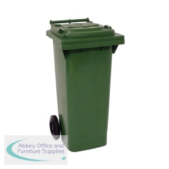 2Work Wheelie Bin 80 Litre Green 2W10854