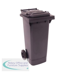 2Work Wheelie Bin 80 Litre Grey 2W10855