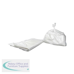 2Work Swing Bin Liner White (Pack of 80) 2W50018