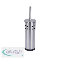 2Work Stainless Steel Toilet Brush Set (Pack of 24) 2W50149