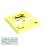 Post-it Notes 76 x 76mm Canary Yellow (12 Pack) 654Y