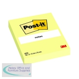 Post-it Notes 51 x 76mm Canary Yellow (12 Pack) 656Y