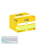 Post-it Notes 51x76mm 100 Sheets Canary Yellow (Pack of 12) 656-CY