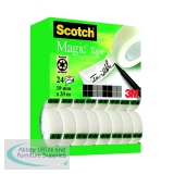 Scotch Magic Tape 810 Tower Pack 19mm x 33m (24 Pack) XA004815701