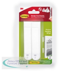 Command Picture Hanging Strips Heavyweight L/XL White (Pack of 24) 17218UKN