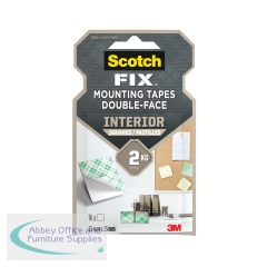 Scotch-Fix Double-Sided Interior Mounting Squares 25x25mm (Pack of 16) 7100263584