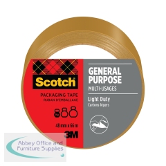 Scotch General Purpose Tape 48mm x 66m Brown 4501B6648