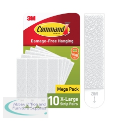 Command Picture Hanging Strips Extra Large White (Pack of 10) 7100349290