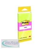 Post-it Neon Colour Notes 38x51mm 100 Sheet Pads Assorted (36 Pack) 6812