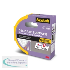 Scotch Delicate Surface Masking Tape 24mm x 41m 7100324512