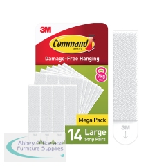 Command Picture Hanging Strips White Large (Pack of 14) 7100349354