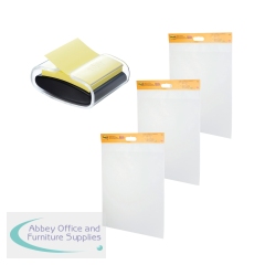 Post-It Super Sticky Table Charts Refill (Pack of 2) Buy 3 + FOC Dispenser