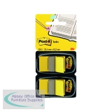 Post-it Index Tabs Dispenser with Yellow Tabs (2 Pack) 680-Y2EU