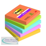 Post-it Super Sticky Notes Boost 76x76mm 90 Sheet (Pack of 5) 7100258933