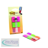 Post-it Strong Index Full Colour Pink/Green/Orange (66 Pack) 686-PGO