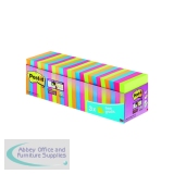 Post-it Super Sticky 76x76mm Assorted (Pack of 24) 654-SS-VP24COL-EU