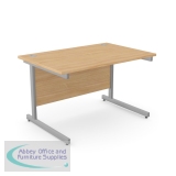 Ashford Straight Desk with Cantilever Legs