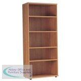 Medici Tall Storage Unit Open - Bookcase with 3 Shelves 1 Fixed