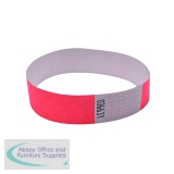 AA01833 - Announce Wrist Band 19mm Coral (Pack of 1000) AA01833