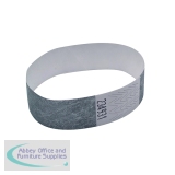AA01838 - Announce Wrist Band 19mm Silver (Pack of 1000) AA01838