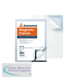 Announce Magnetic Frame A3 Silver (Pack of 2) AA01843